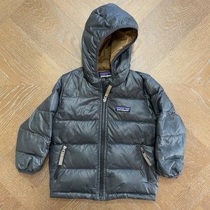 Patagonia zip up puffer 12-18M